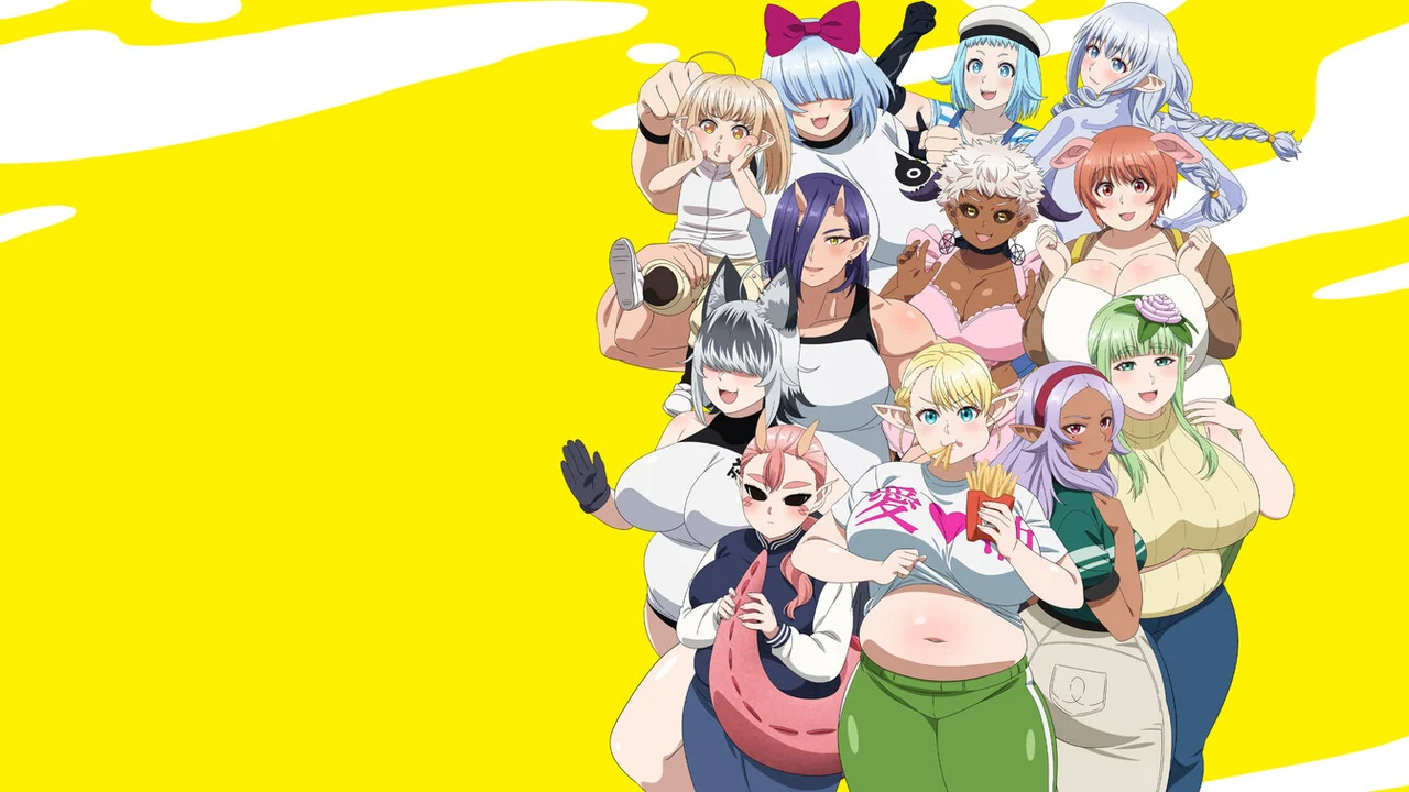 Аниме сериал Эльф не может похудеть (1 сезон)